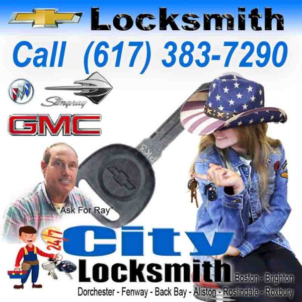 Chevrolet Locksmith – Call Ray today (617) 383-7290