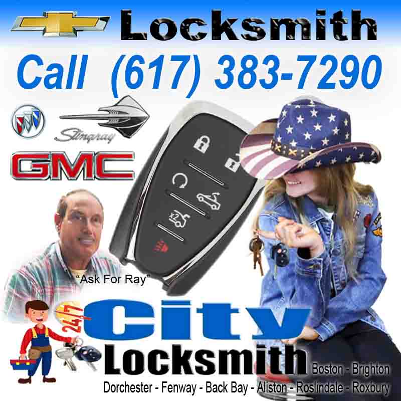 Chevrolet Locksmith Dorchester – Call Ray (617) 383-7290