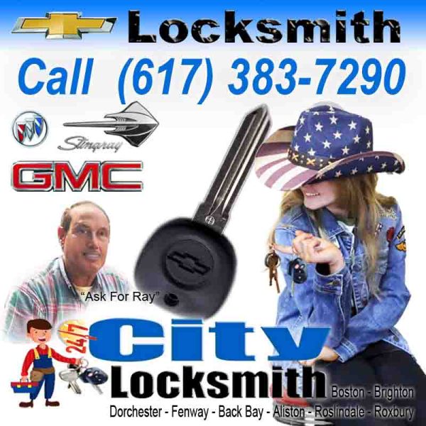 Chevrolet Locksmith Brookline – Call Ray today (617) 383-7290