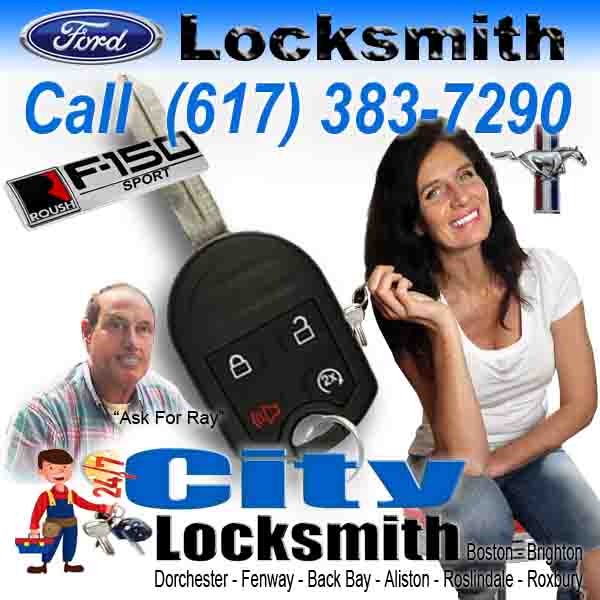 Locksmith Jamaica Plain Ford – Call City Ask For Ray 617-383-7290