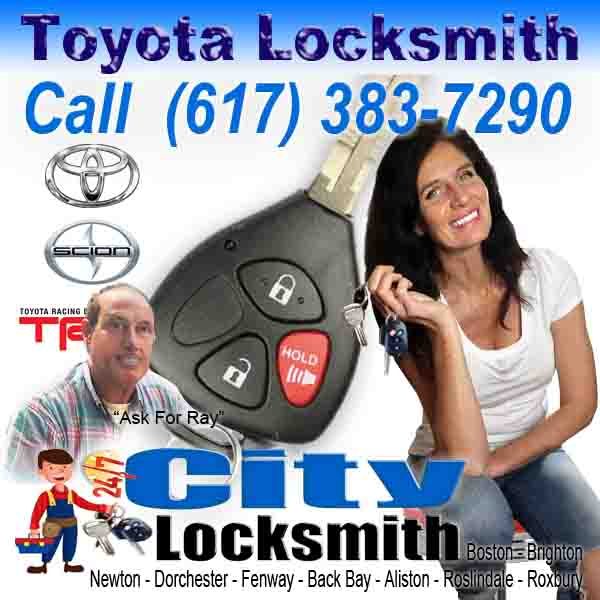 Toyota Car Keys – Call Ray (617) 383-7290