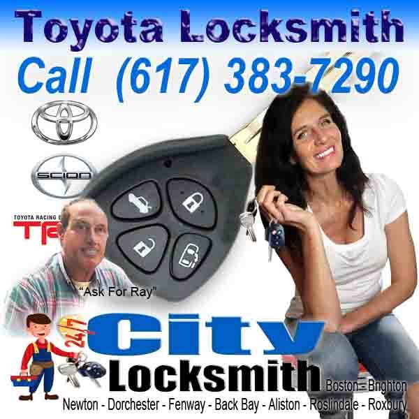 Locksmith Toyota Boston – Call Ray (617) 383-7290