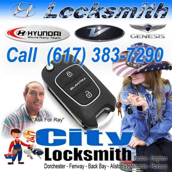 Locksmith Somerville Hyundai – Call Ray (617) 383-7290