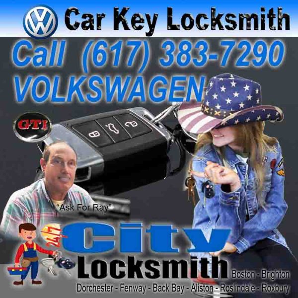 Locksmith Back Bay Volkswagen – Call Ray (617) 383-7290