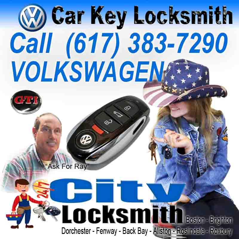 Locksmith Jamaica Plain Volkswagen – Call City Ask Ray 617-383-7290