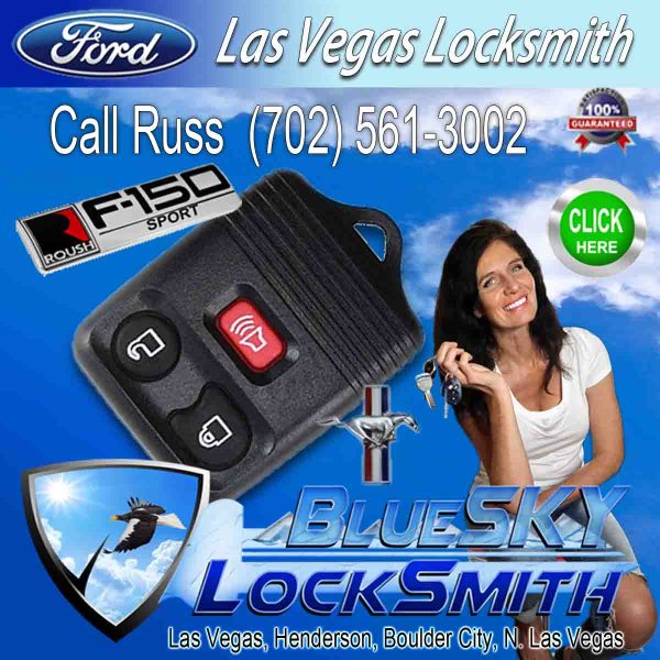 Ford Key & Remote Cutting & Coding Call Russ 702-421-2776