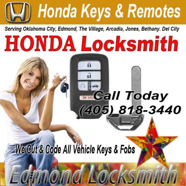 Locksmith Edmond Honda – Call Danny Today 405 818-3440