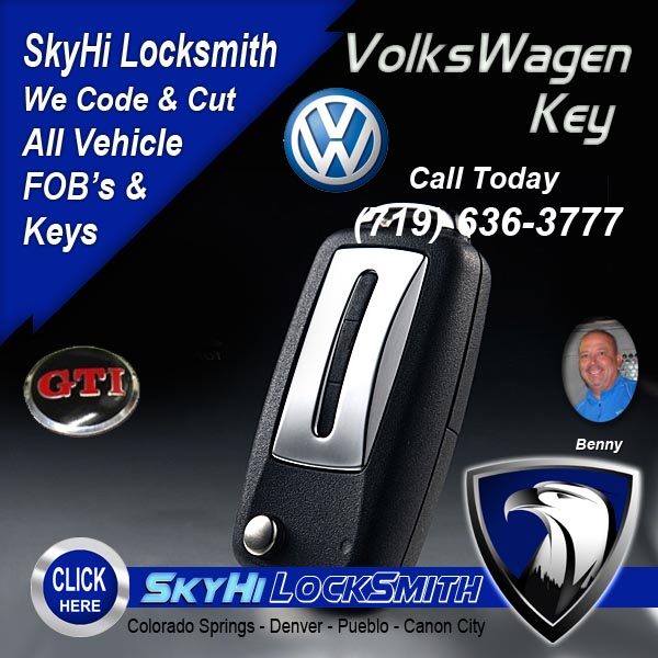VolksWagen Key SkyHi Locksmith